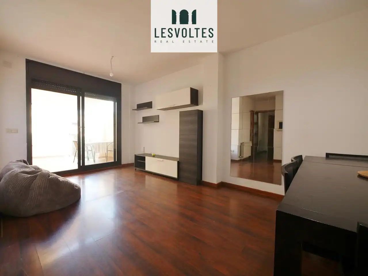 Living room of Flat for sale in Palafrugell  with Heating, Parquet flooring and Terrace