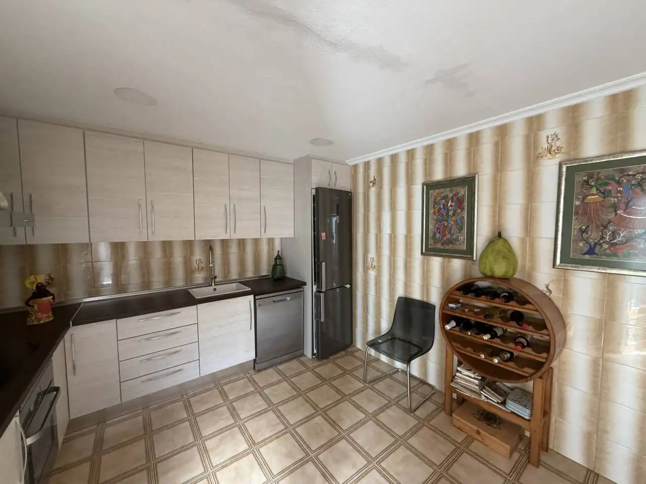 Cocina de Piso en venta en Elche / Elx con Aire acondicionado, Terraza y Trastero