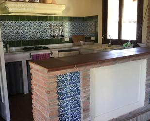 Kitchen of Country house for sale in El Pedroso  with Storage room, Swimming Pool and Furnished