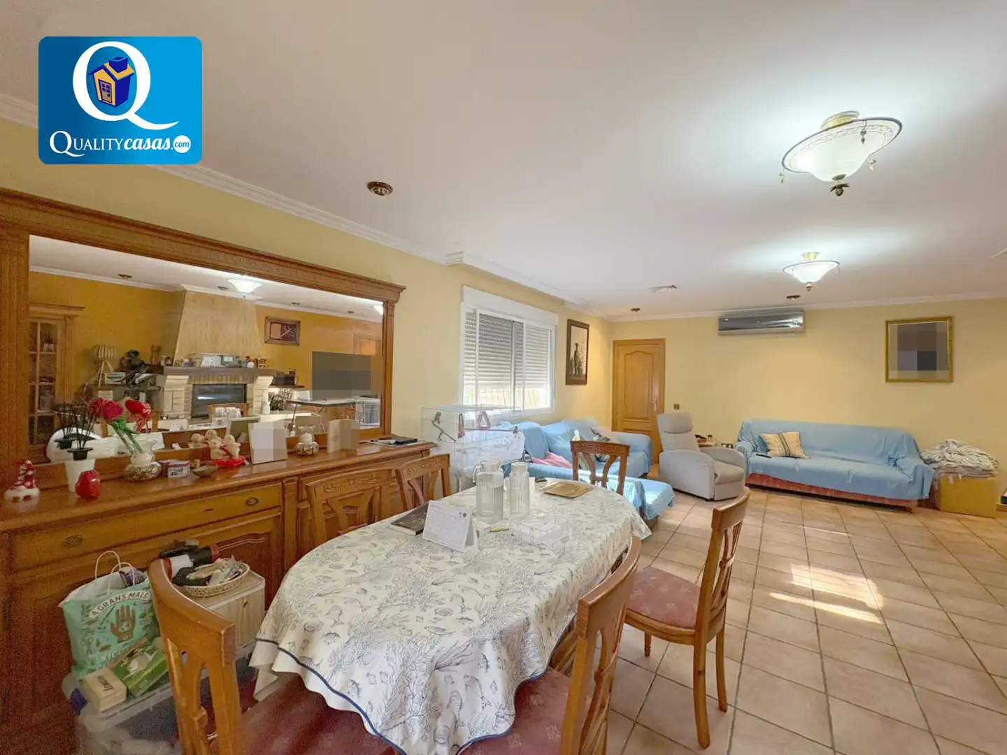 Dining room of Houses for sale in Mutxamel  with Air Conditioner, Heating and Terrace