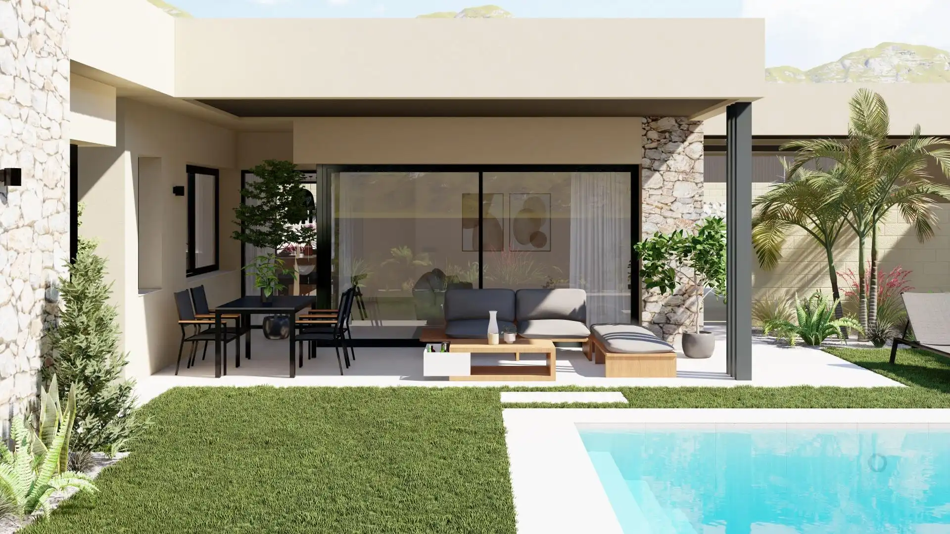 Terraza de Casa o chalet en venta en Murcia con Aire acondicionado, Calefacción y Jardín privado