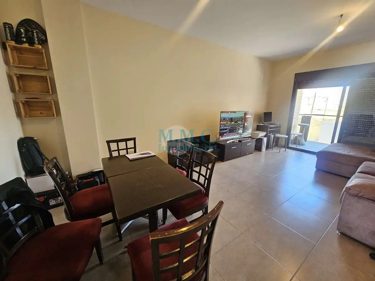 Dining room of Flat for sale in Roquetas de Mar  with Air Conditioner, Terrace and Furnished