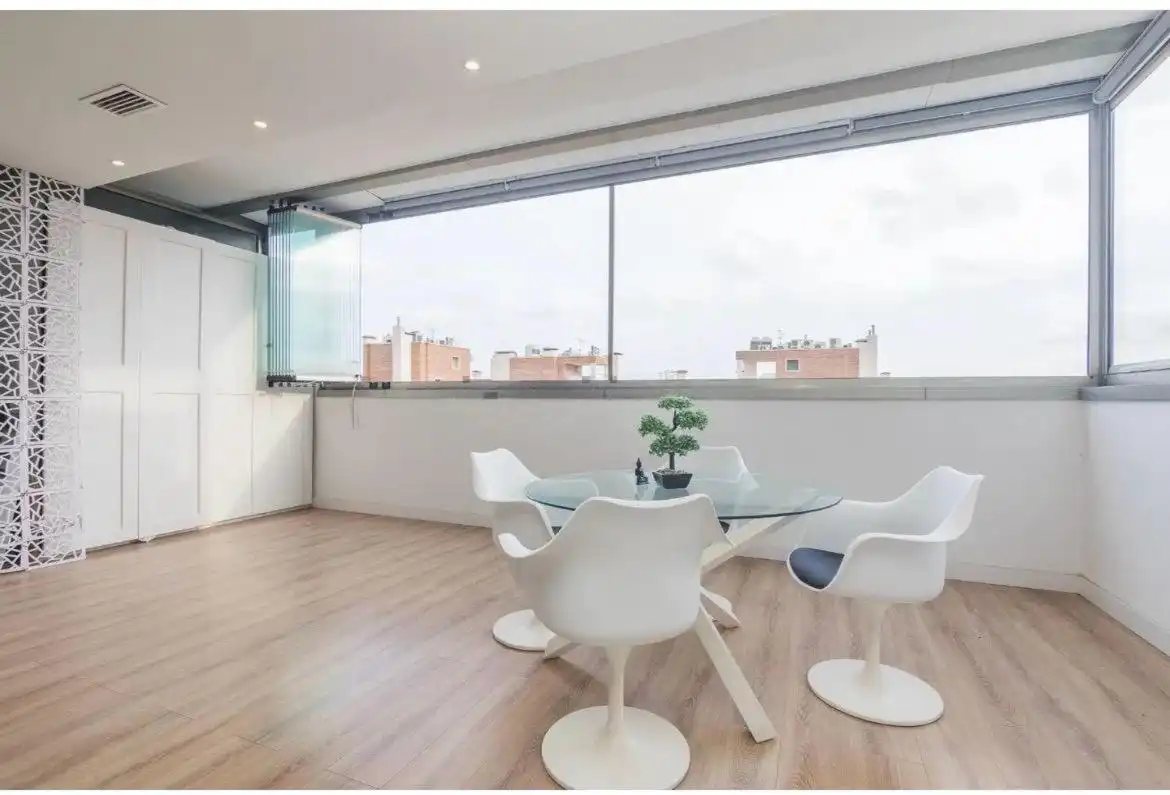 Dining room of Attic for sale in Elche / Elx  with Air Conditioner, Private garden and Terrace