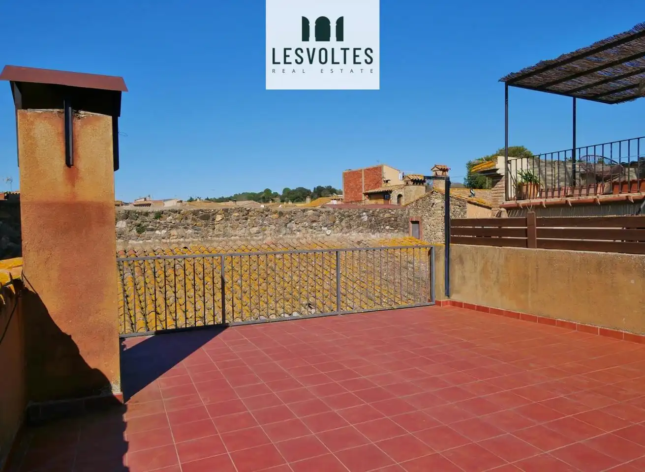 Terrassa de Casa adosada en venda en Corçà amb Calefacció, Terrassa i Balcó