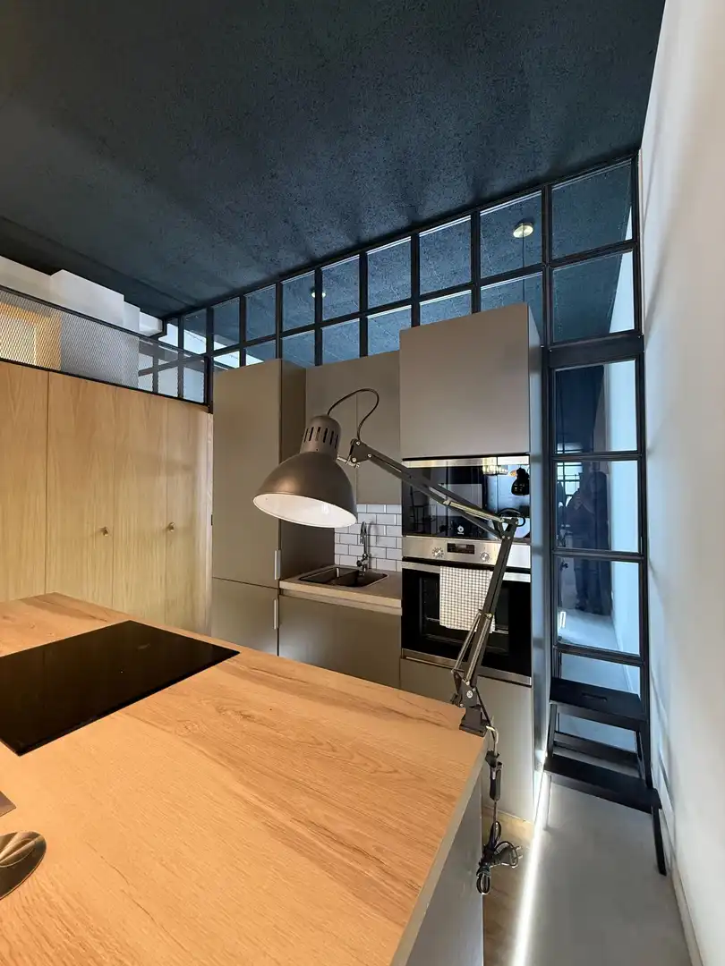 Cuina de Pis de lloguer en A Coruña Capital  amb Calefacció i Moblat