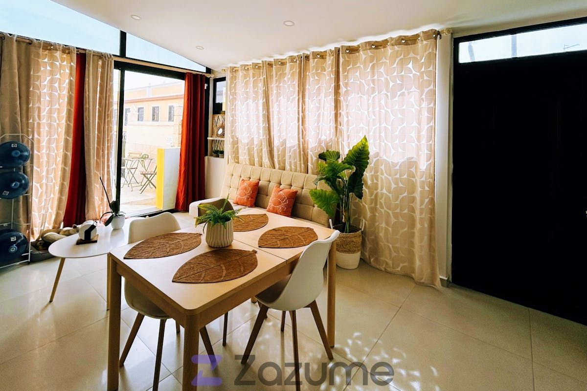 Dining room of Flat for rent in San Miguel de Abona  with Terrace, Furnished and Oven