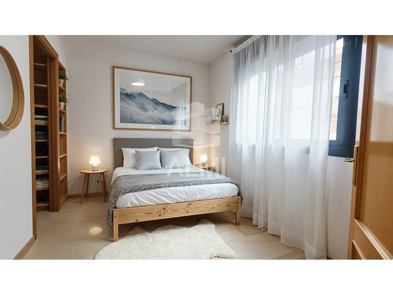 Bedroom of House or chalet for sale in  Barcelona Capital  with Air Conditioner, Heating and Terrace