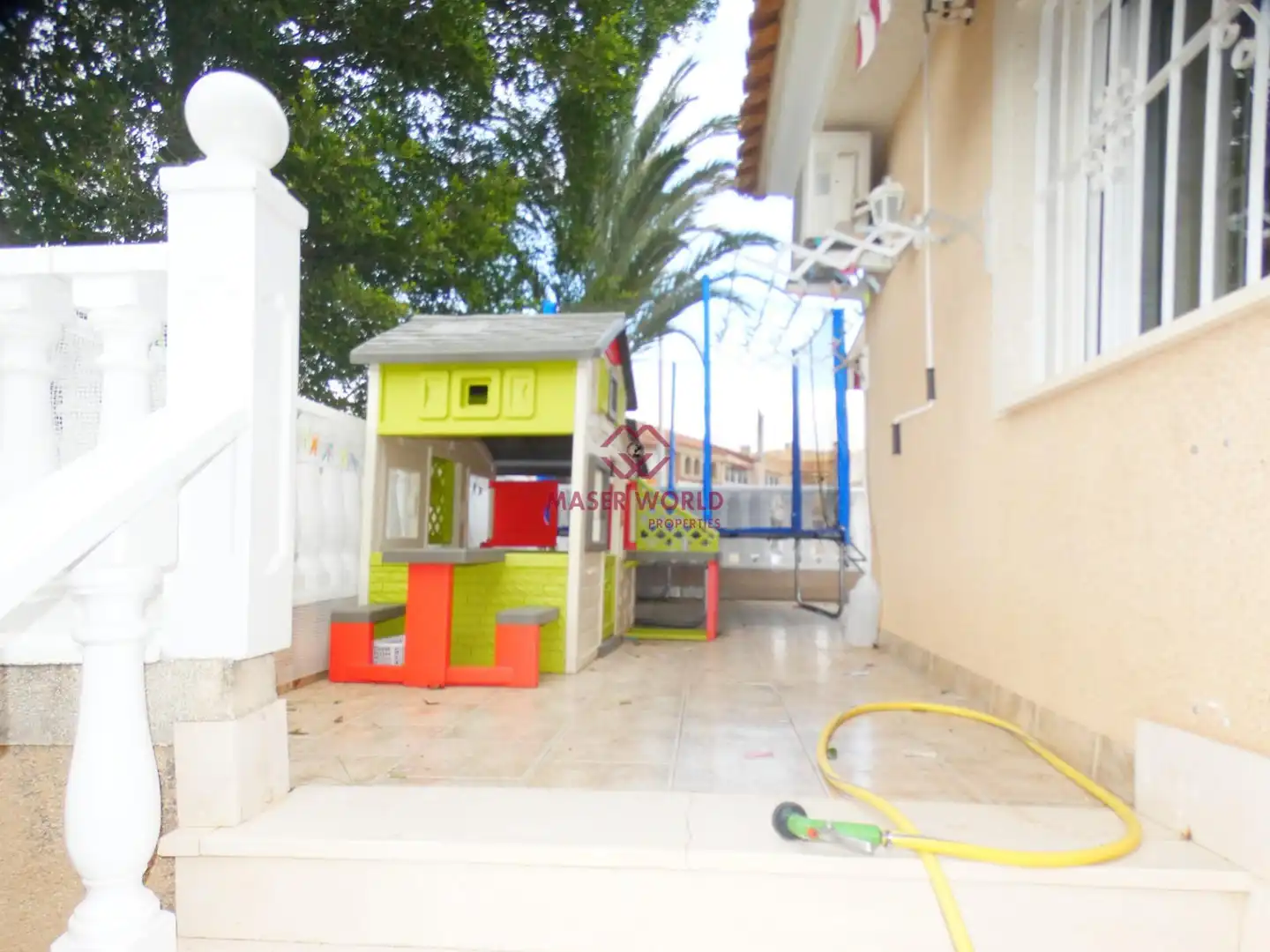 Vista exterior de Dúplex en venta en Mazarrón con Aire acondicionado, Jardín privado y Terraza