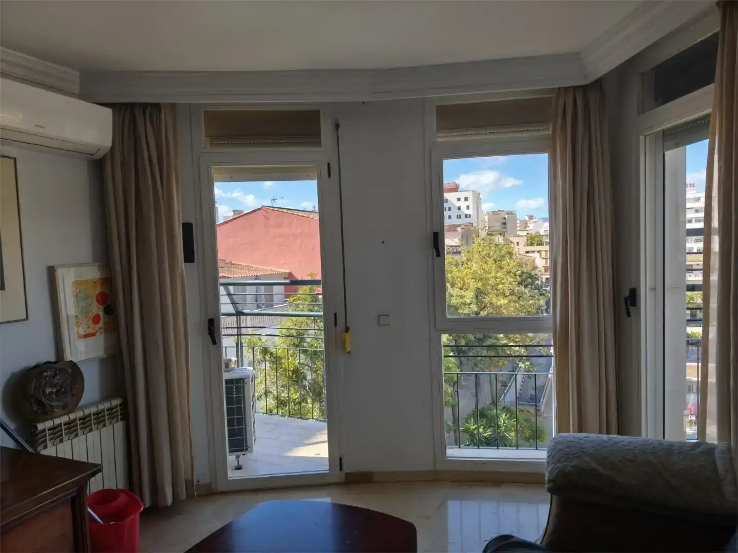 Bedroom of Flat for sale in  Palma de Mallorca  with Air Conditioner and Balcony