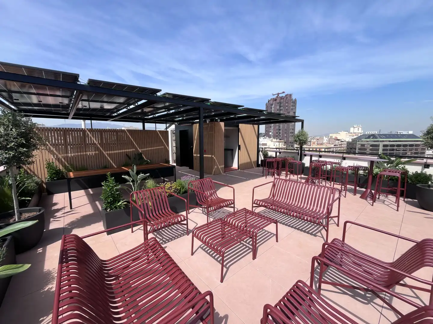 Terraza de Oficina de alquiler en Barcelona con Aire acondicionado, Calefacción y Terraza