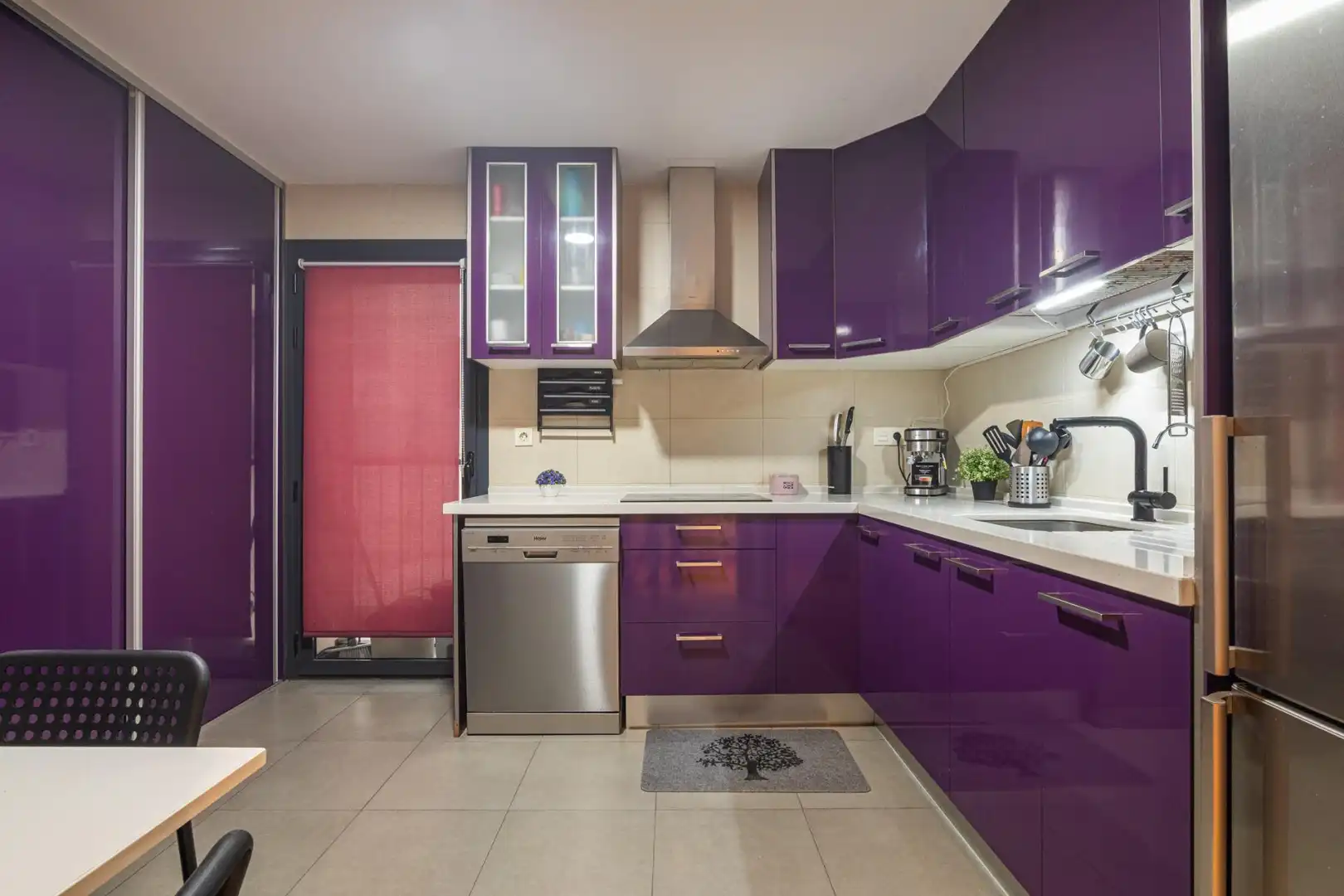 Kitchen of Flat for sale in Crevillent  with Air Conditioner, Terrace and Community pool
