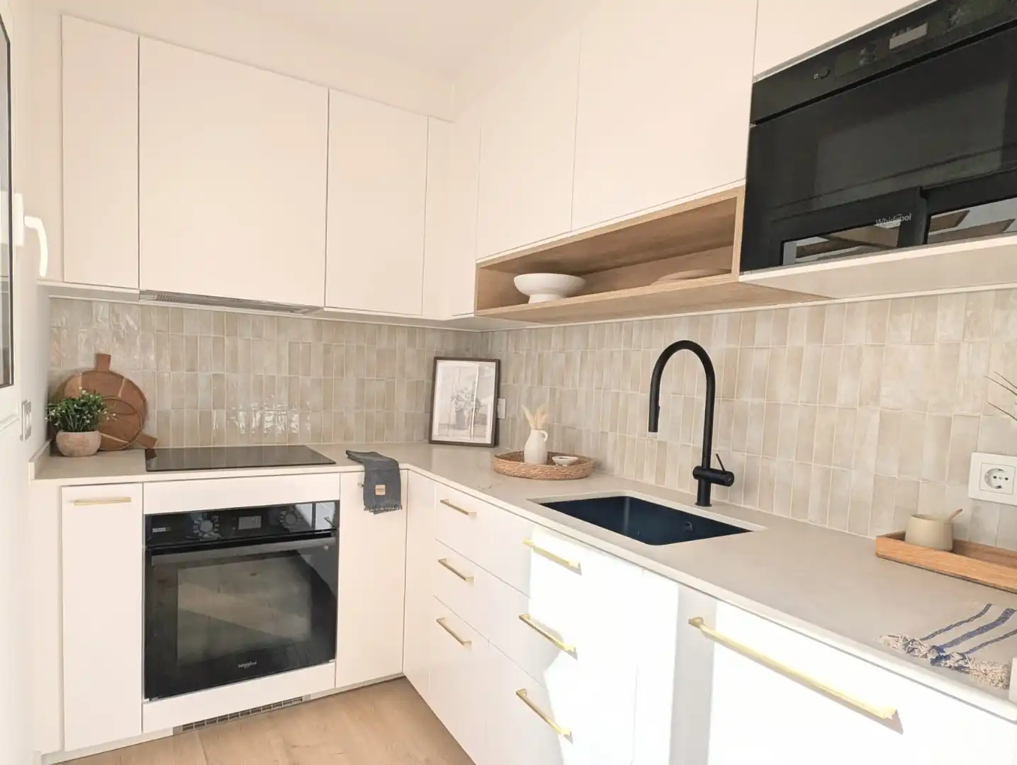 Cocina de Casa adosada en venta en Mataró con Aire acondicionado, Calefacción y Parquet