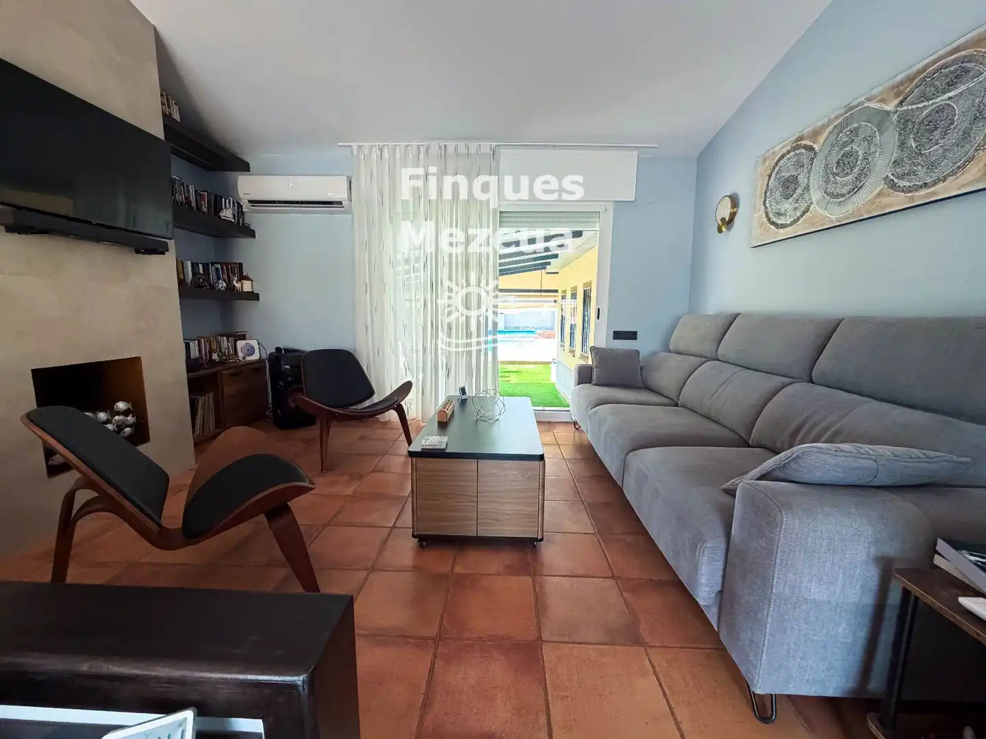 Sala de estar de Casa o chalet en venta en Roda de Berà con Aire acondicionado, Calefacción y Terraza