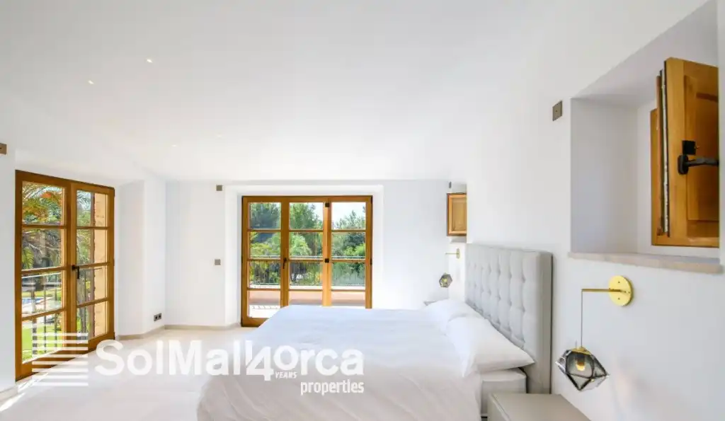 Bedroom of Country homes for sale in Pollença  with Air Conditioner, Heating and Private garden