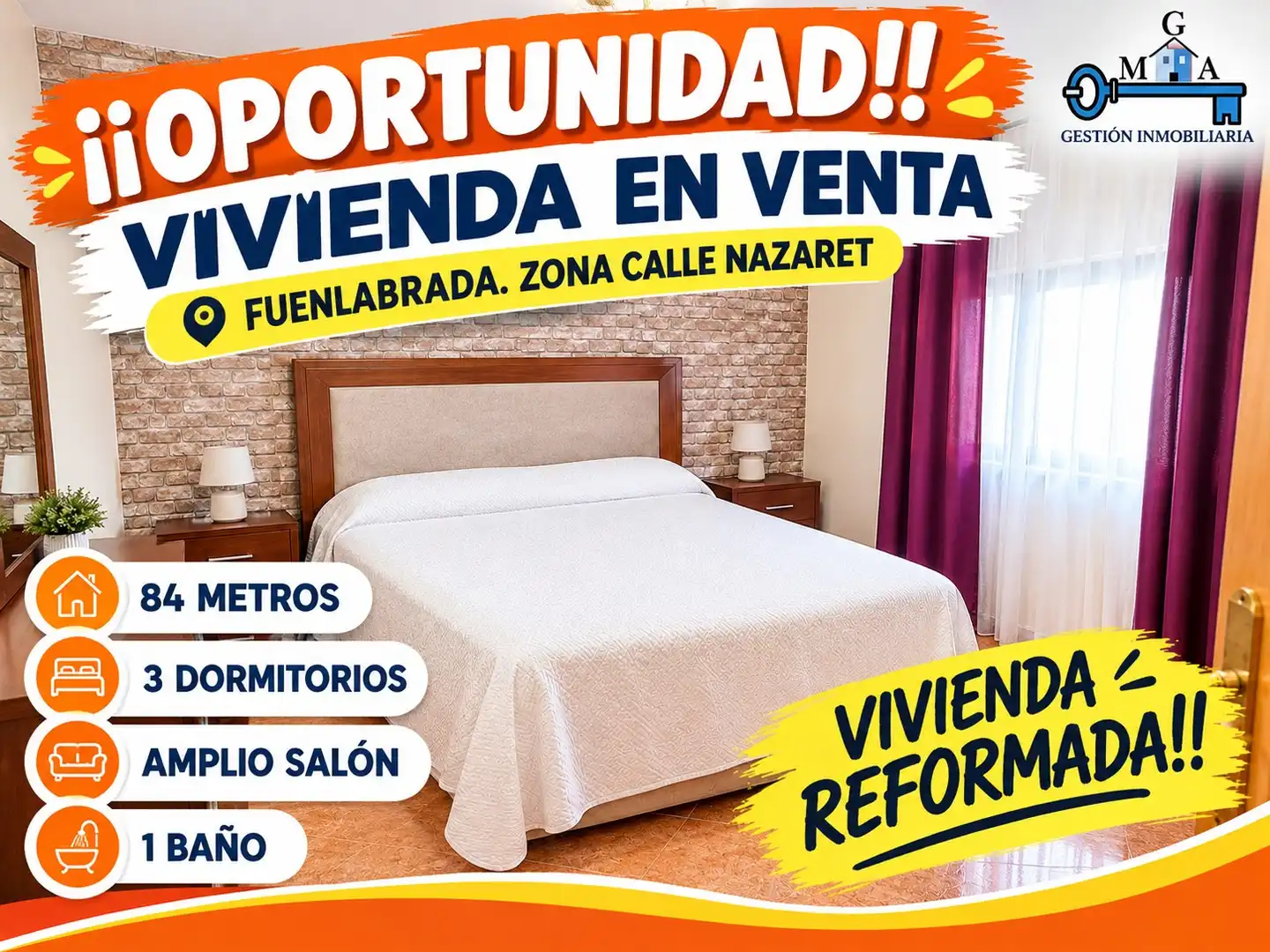 Dormitori de Pis en venda en Fuenlabrada