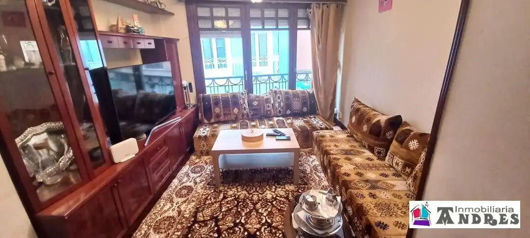 Living room of Flat for sale in Bermeo  with Heating, Terrace and Furnished