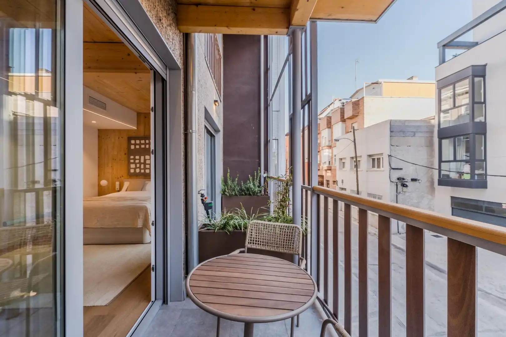 Terraza de Apartamento de alquiler en Arganzuela