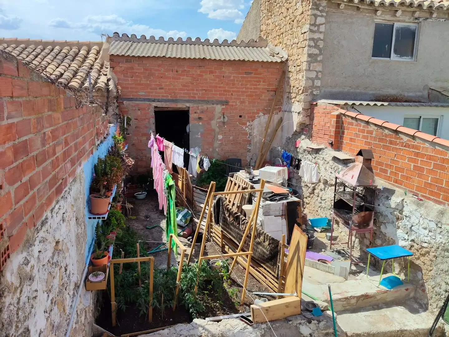 Jardí de Finca rústica en venda en Lécera amb Balcó