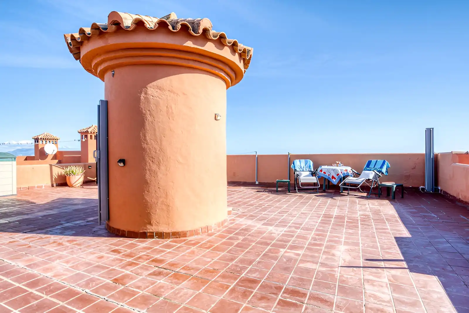 Terrace of Attic for sale in Manilva  with Air Conditioner, Terrace and Swimming Pool