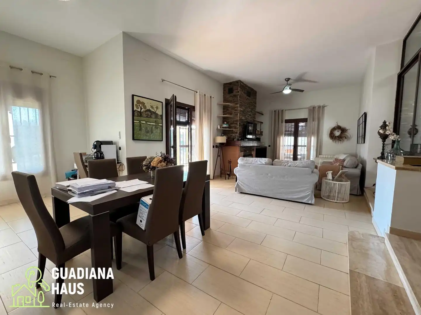 Comedor de Finca rústica en venta en Cartaya con Terraza y Piscina