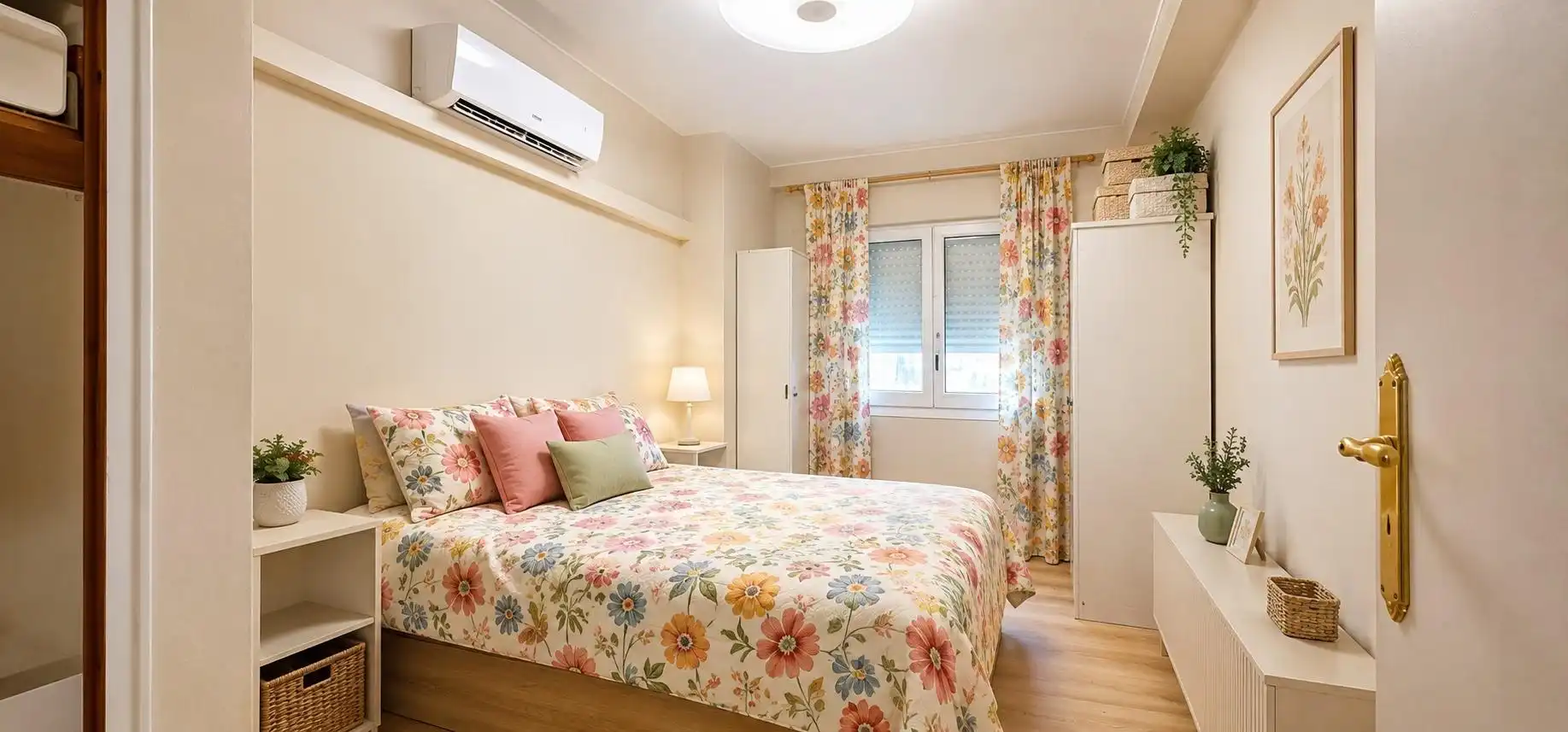 Schlafzimmer von Wohnung zum Verkauf in Salou mit Klimaanlage, Terrasse und Möbliert