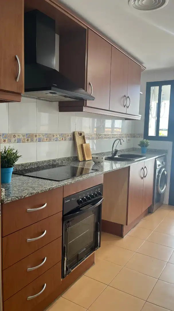Kitchen of Flat for sale in Benetússer  with Air Conditioner, Heating and Oven