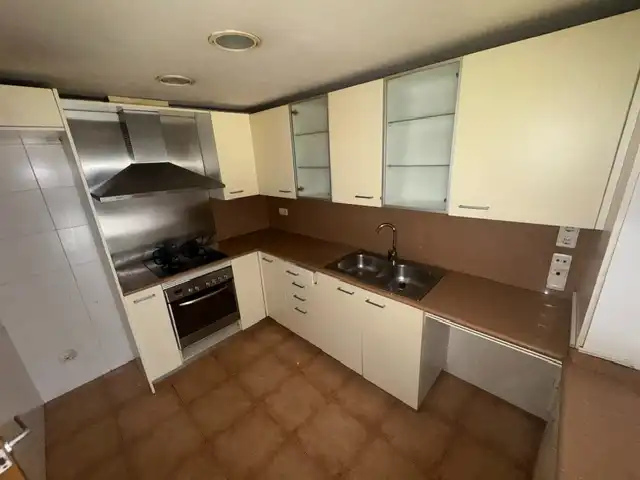 Cocina de Casa adosada en venta en Sant Andreu de Llavaneres con Aire acondicionado, Calefacción y Jardín privado