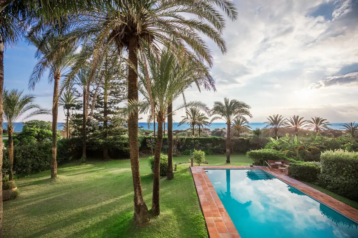 Jardín de Casa adosada en venta en Marbella con Aire acondicionado