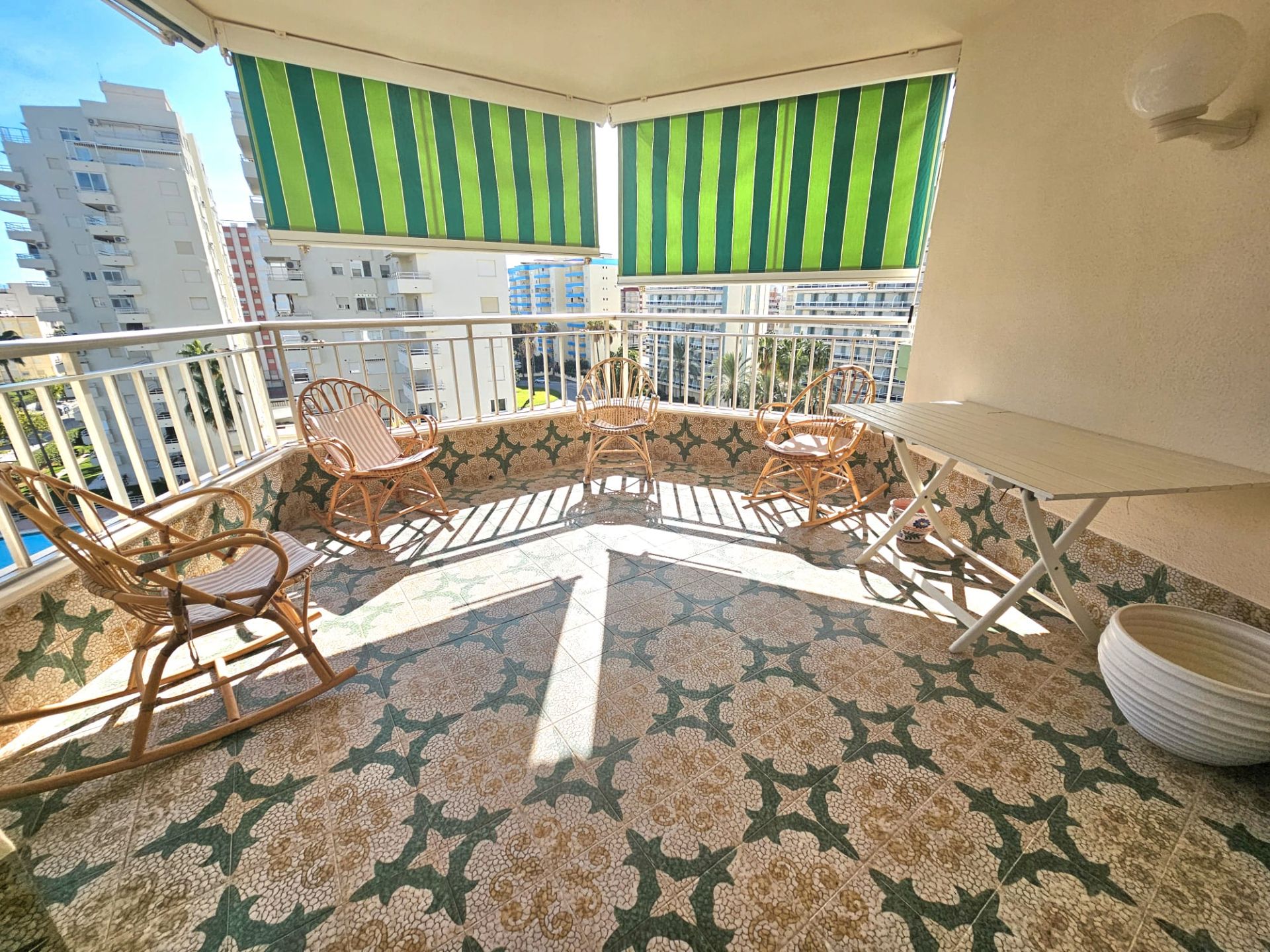 Terrace of Flat for sale in Gandia  with Terrace, Storage room and Furnished