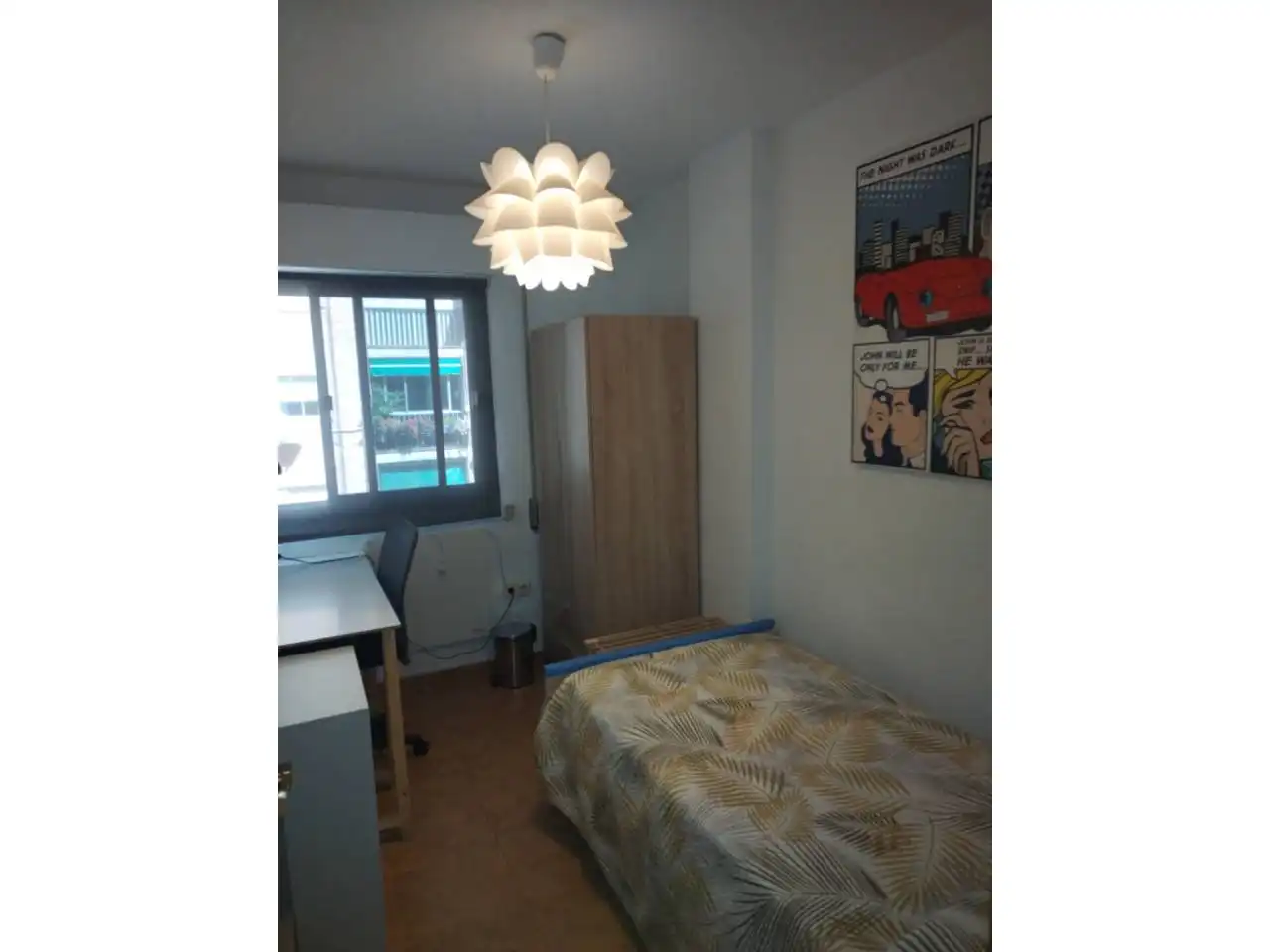 Schlafzimmer von Wohnung zur Miete in Granada mit Klimaanlage, Heizung und Möbliert