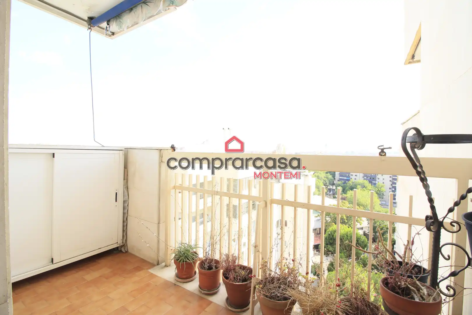 Terrasse von Wohnung zum Verkauf in Madrid mit Heizung, Parkett und Terrasse