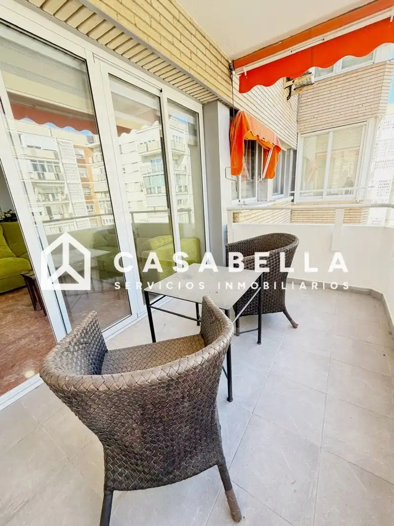 Terrasse von Wohnung zur Miete in Valencia mit Klimaanlage, Heizung und Terrasse