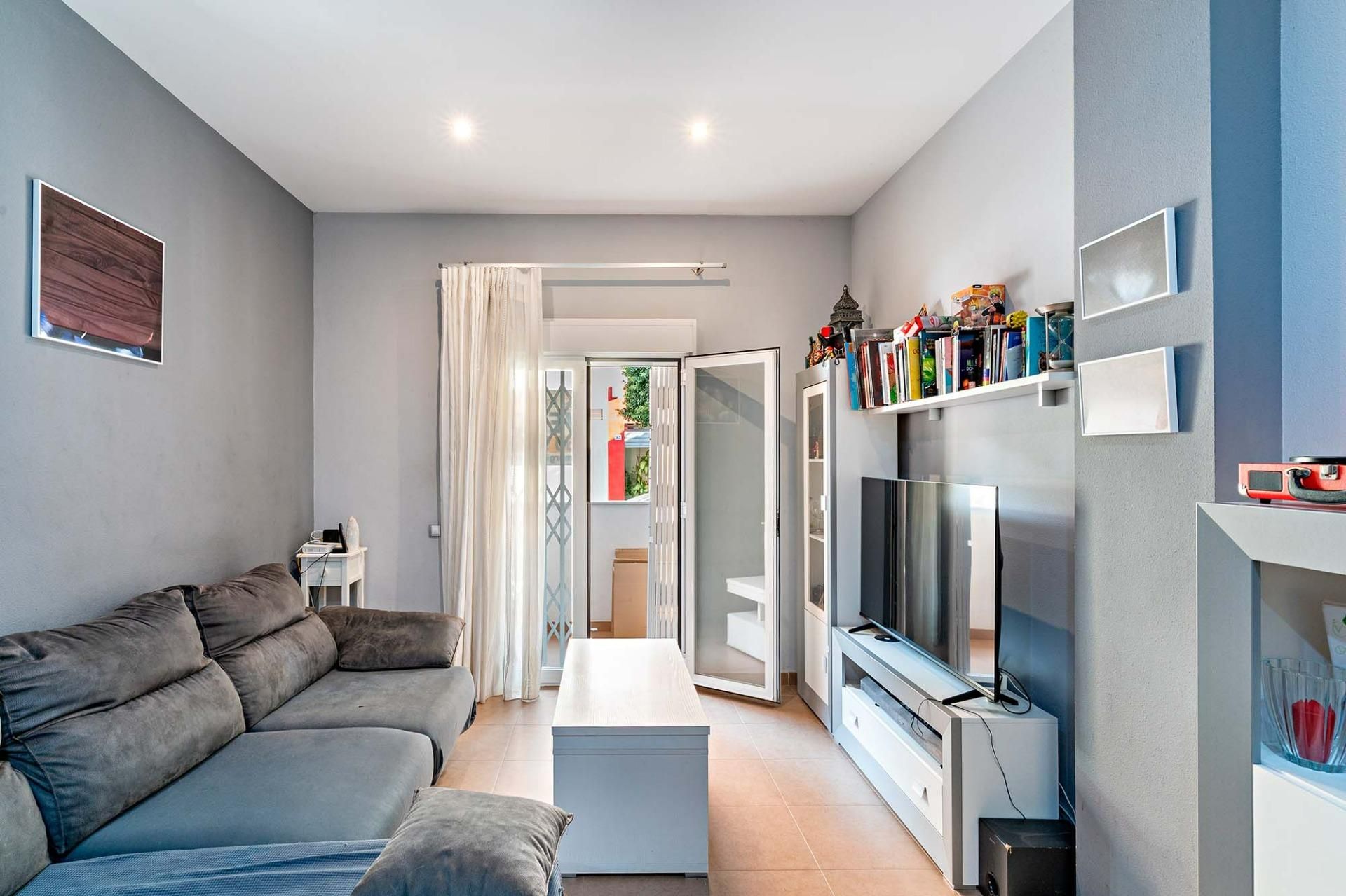 Living room of Flat for sale in El Ejido  with Air Conditioner and Balcony