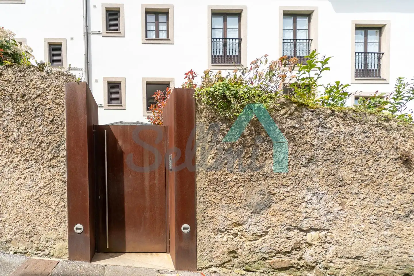 Exterior view of Flat for sale in Castropol  with Heating, Storage room and Furnished