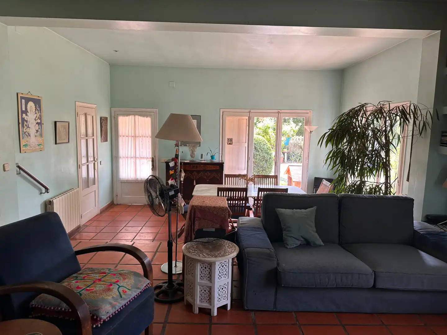 Sala d'estar de Casa o xalet en venda en Aiguamúrcia amb Calefacció, Jardí privat i Terrassa