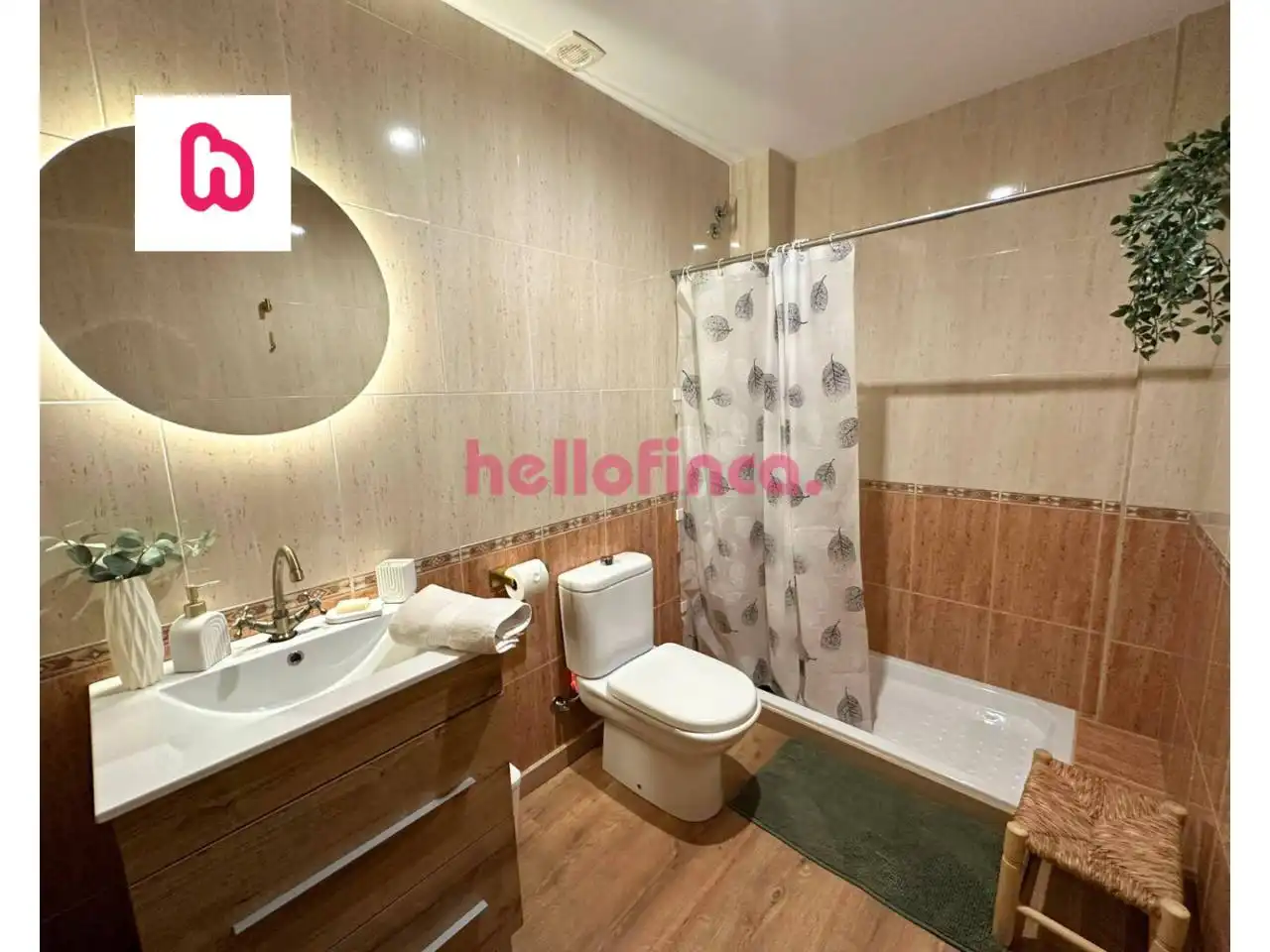 Bathroom of Flat for sale in Sant Celoni  with Air Conditioner, Heating and Parquet flooring