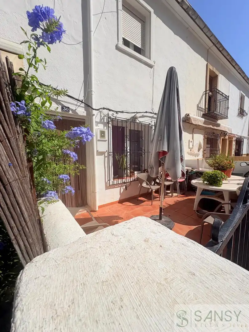 Terrassa de Casa adosada en venda en Jávea / Xàbia amb Calefacció i Terrassa