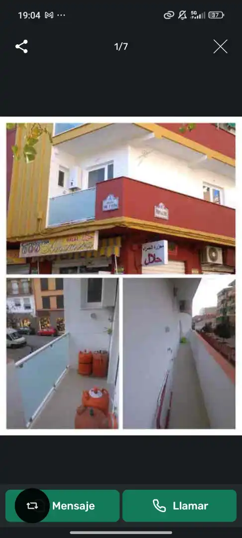 Exterior view of Flat for rent in  Granada Capital  with Furnished