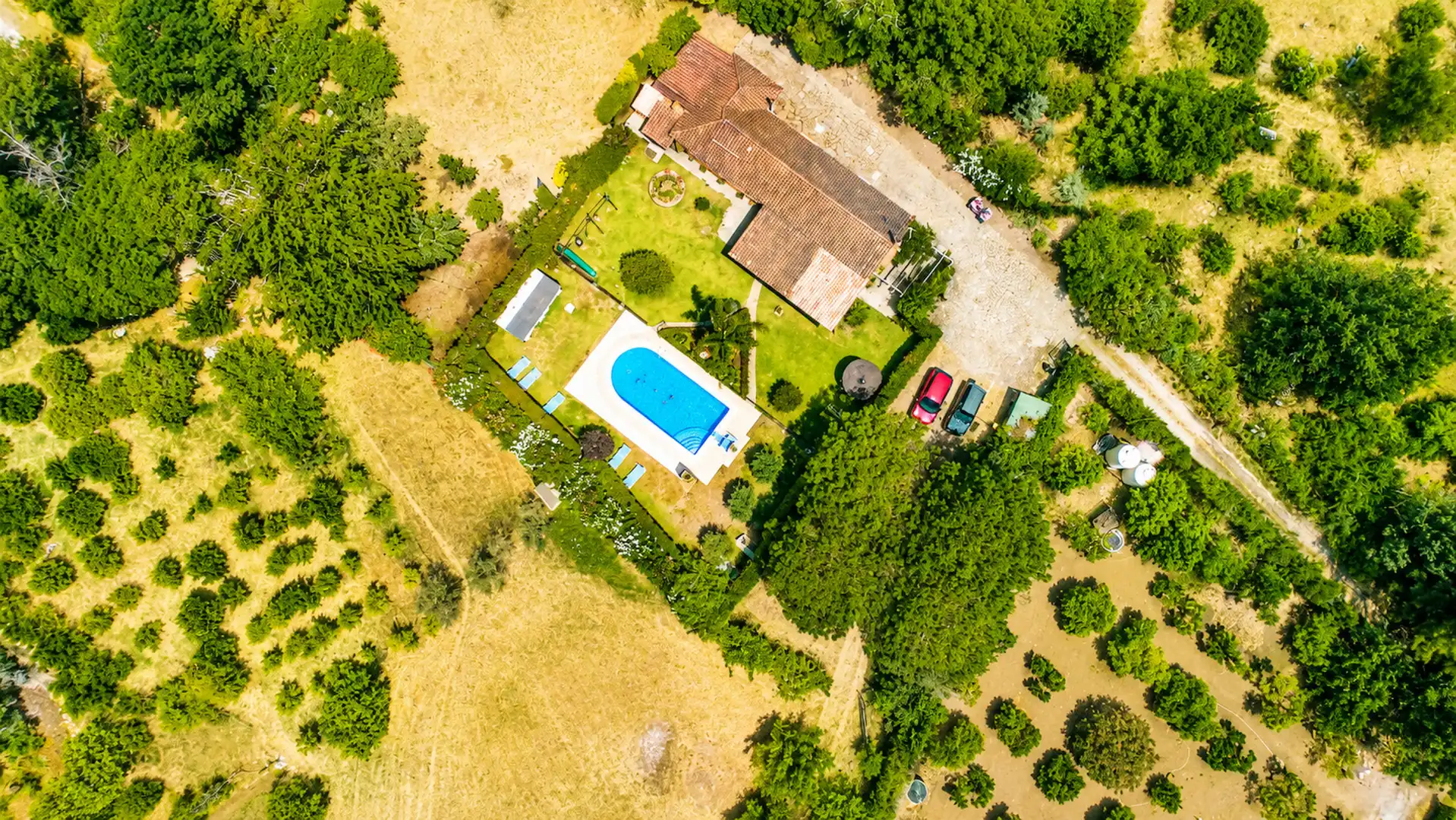 Garten von Haus oder Chalet zum Verkauf in Jimena de la Frontera mit Klimaanlage und Terrasse
