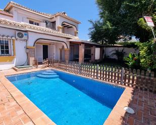 Garden of Single-family semi-detached to rent in Marbella  with Air Conditioner, Heating and Private garden