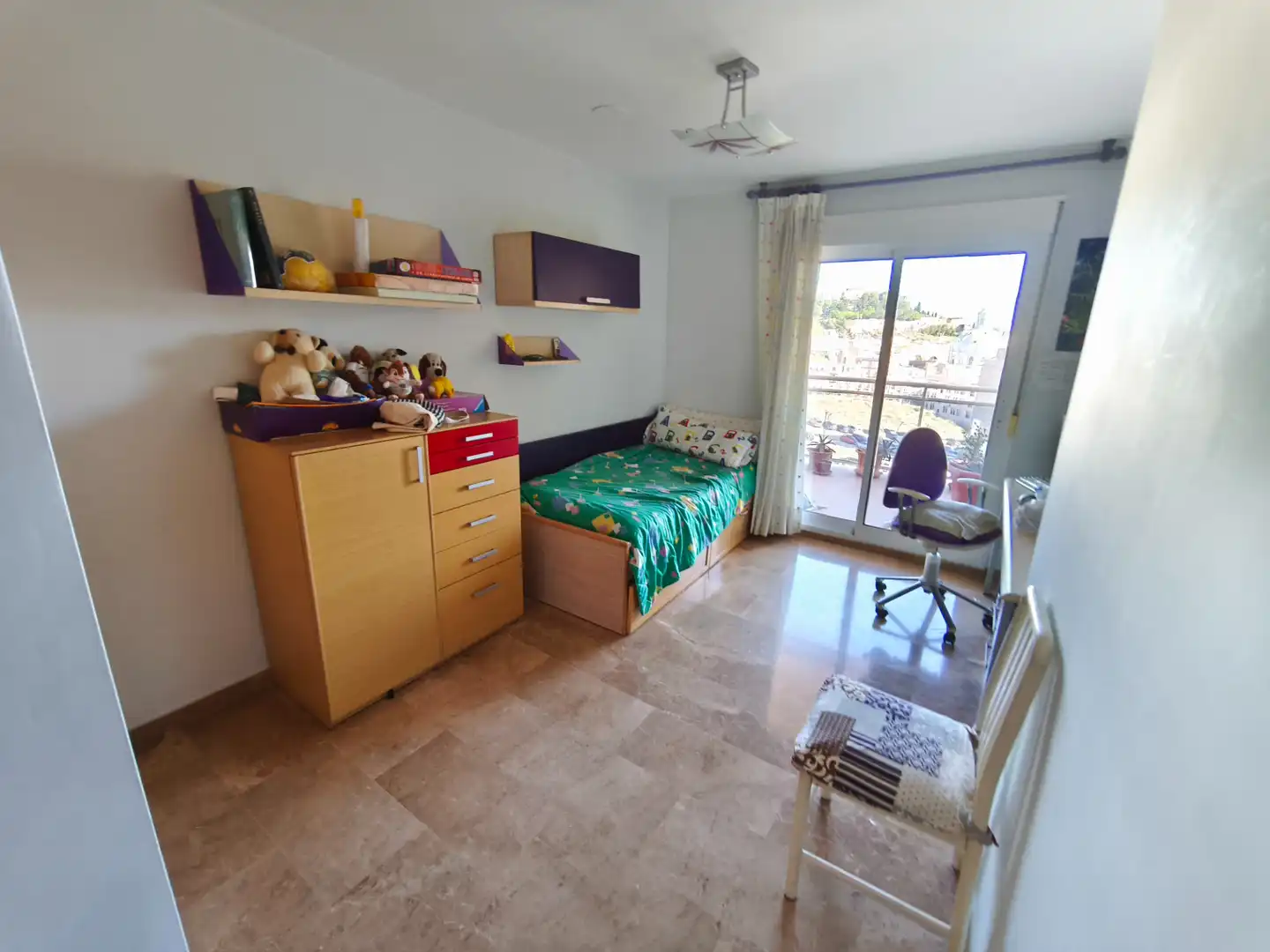 Dormitori de Pis en venda en Cartagena amb Aire condicionat, Terrassa i Moblat