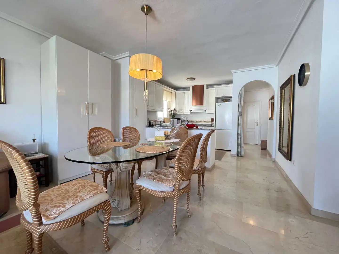 Dining room of Apartments for sale in Orihuela  with Air Conditioner, Terrace and Swimming Pool