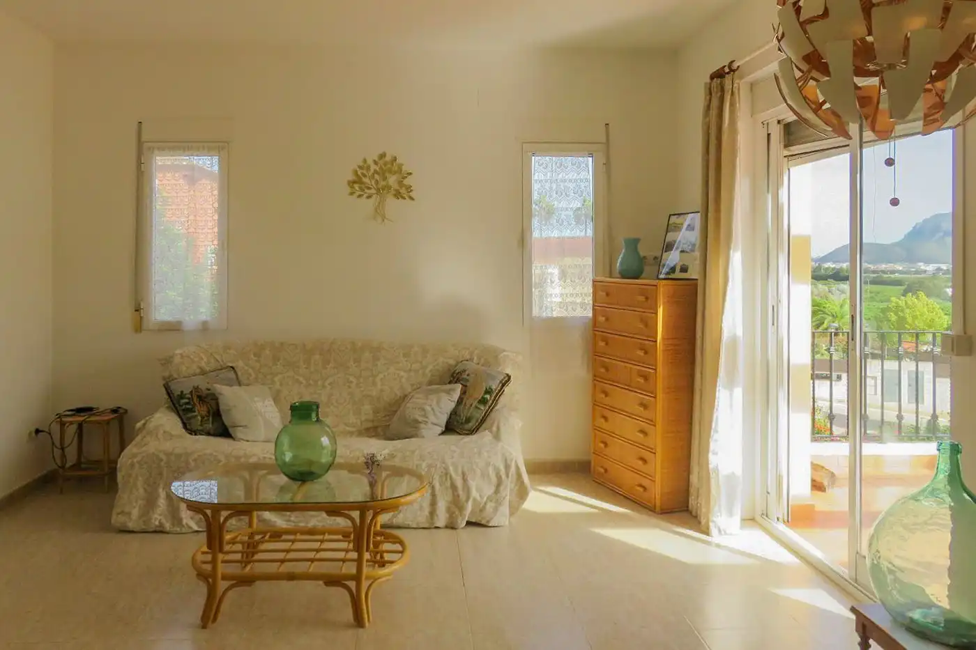 Living room of Houses for sale in Beniarbeig  with Air Conditioner, Heating and Private garden
