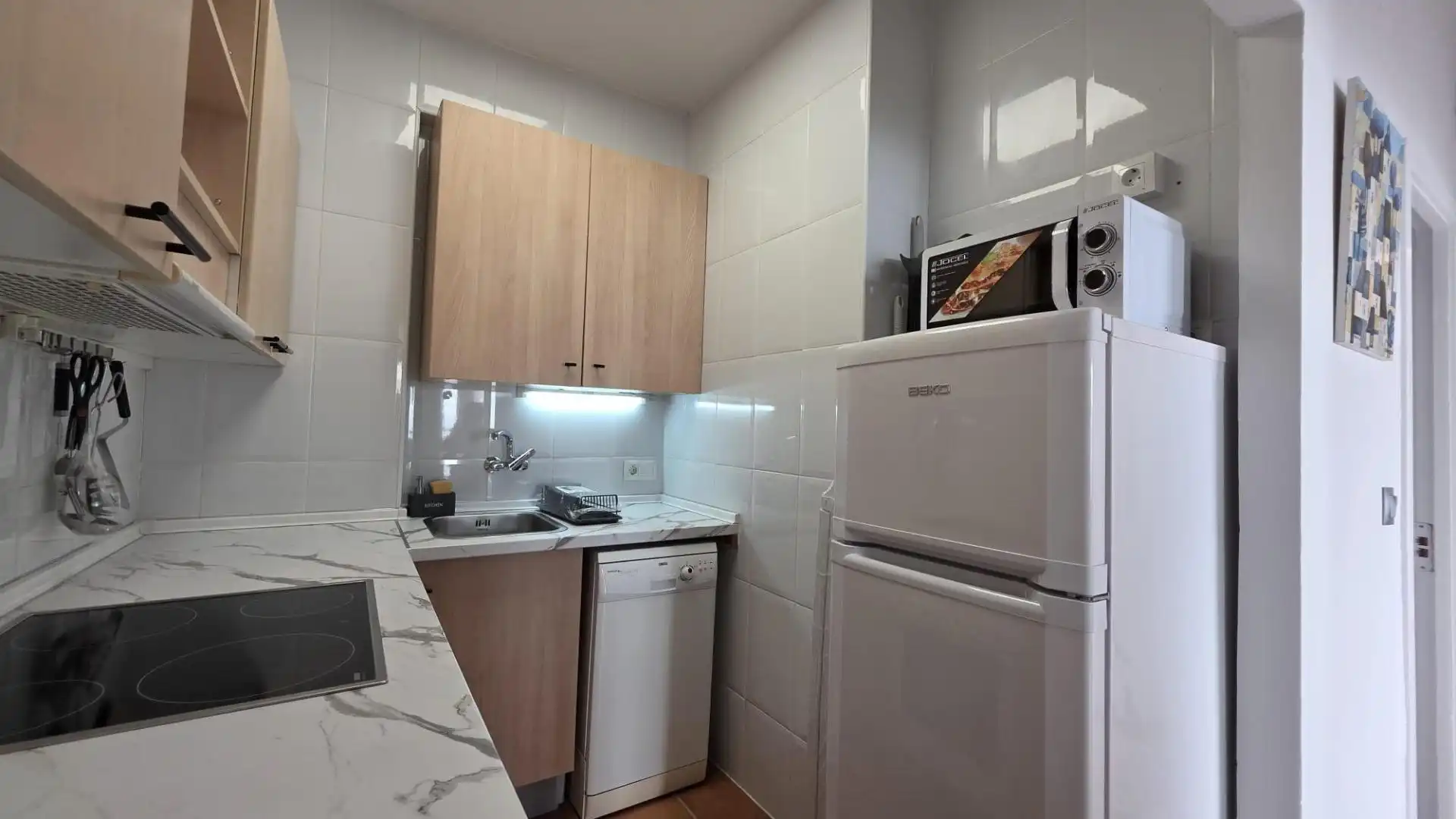 Kitchen of Apartments for rent in Fuengirola  with Air Conditioner, Terrace and Furnished