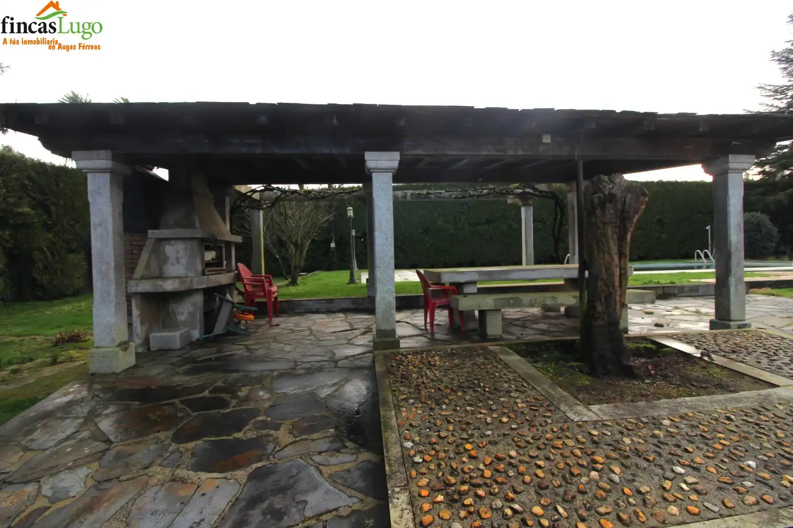 Jardín de Casa o chalet en venta en Guntín con Calefacción, Jardín privado y Terraza