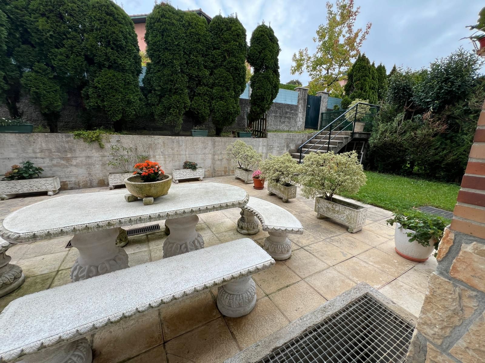 Terrassa de Casa adosada en venda en Andoain amb Calefacció, Jardí privat i Parquet