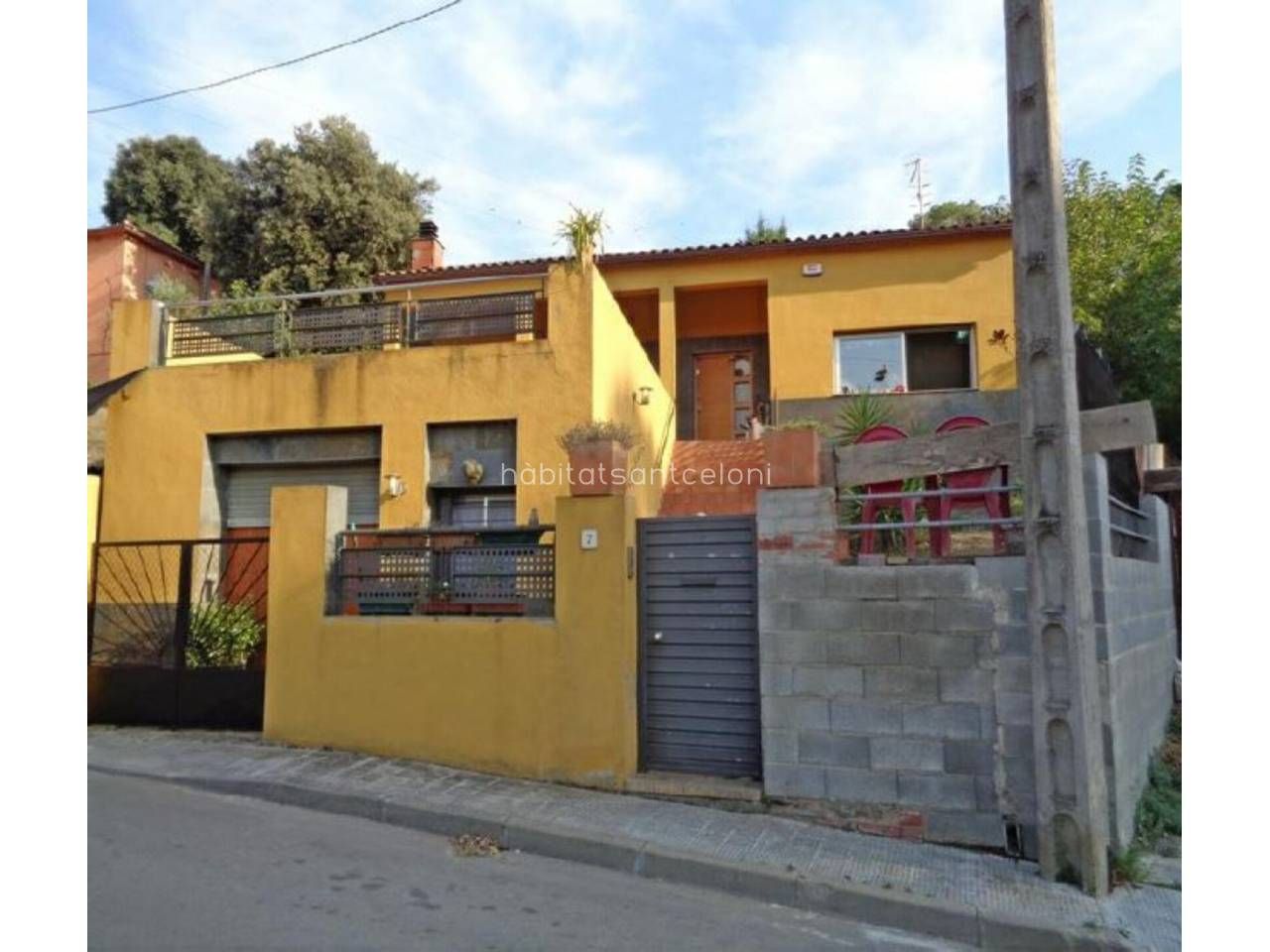 Vista exterior de Casa o chalet en venta en Santa Maria de Palautordera con Jardín privado y Terraza