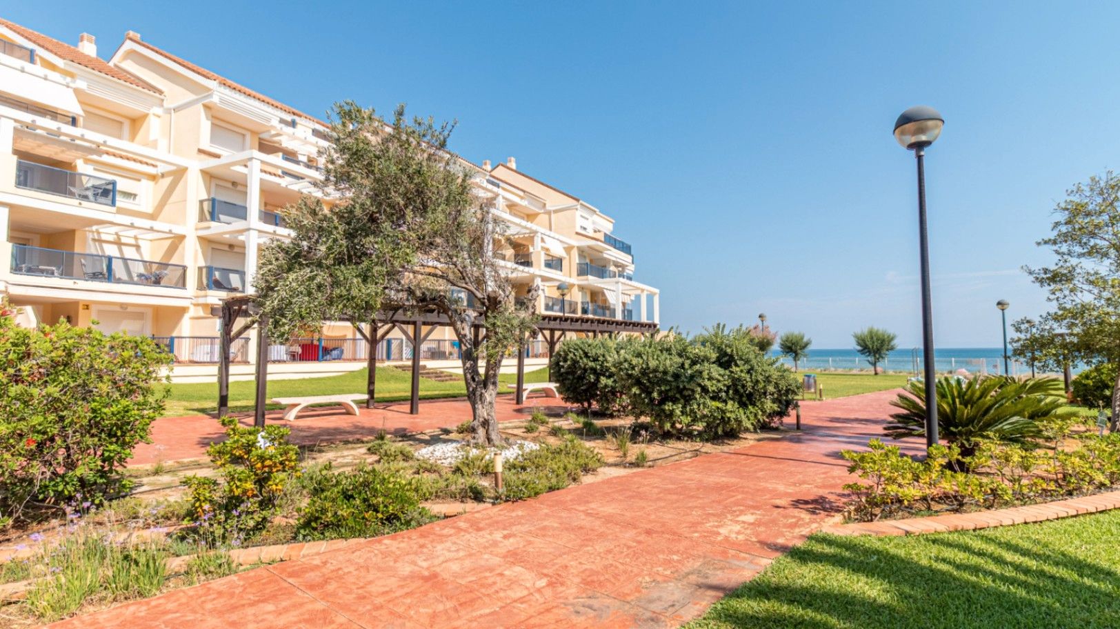 Jardí de Apartament en venda en Dénia amb Aire condicionat, Calefacció i Jardí privat