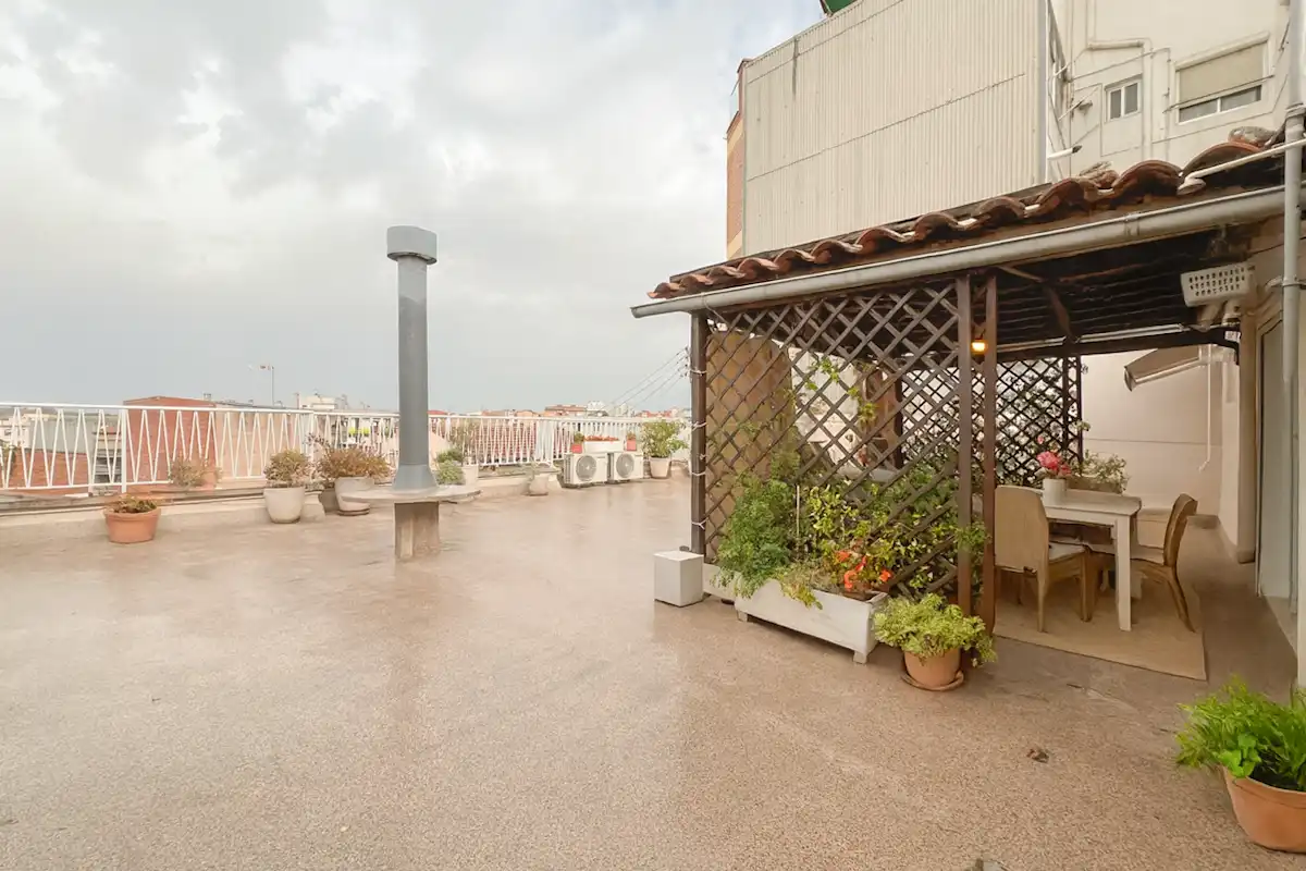 Terrassa de Casa adosada en venda en Mollet del Vallès amb Aire condicionat, Calefacció i Traster