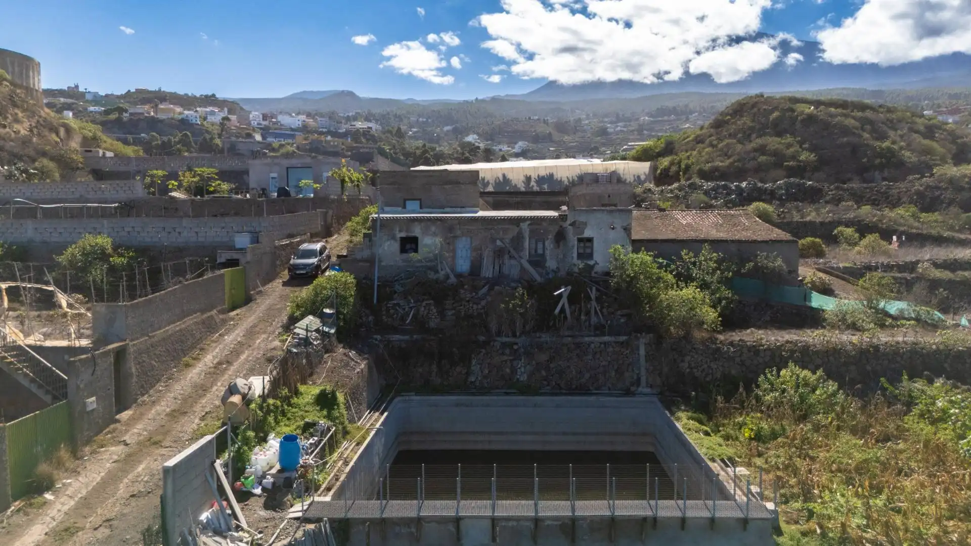 Vista exterior de Finca rústica en venda en La Guancha
